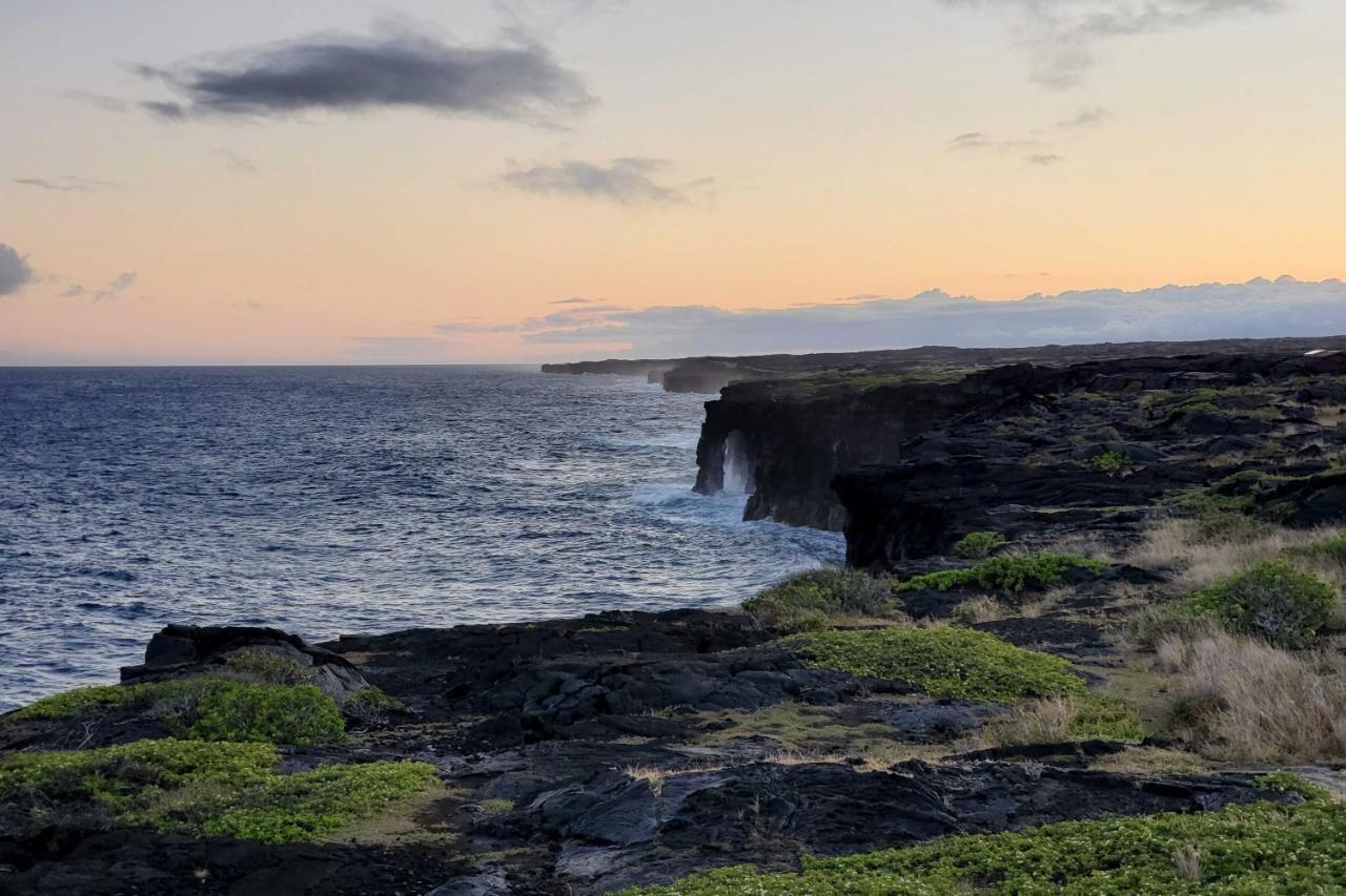 The Aloha Green House Retreat With Ocean Views! Naalehu Exterior foto